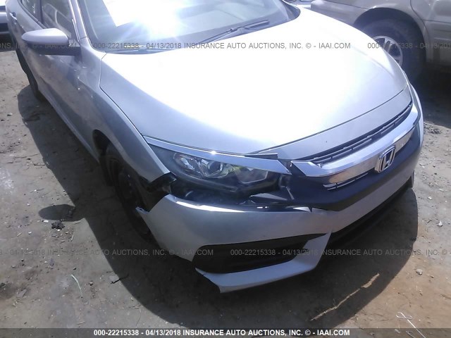 19XFC2F52GE003516 - 2016 HONDA CIVIC LX SILVER photo 6