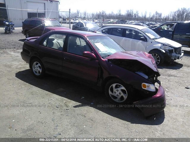 1NXBR12EXXZ148684 - 1999 TOYOTA COROLLA VE/CE/LE 栗色 照片 1