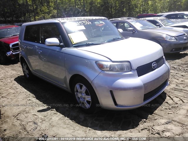JTLKE50E791086566 - 2009 TOYOTA SCION XB SILVER photo 1