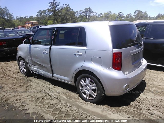 JTLKE50E791086566 - 2009 TOYOTA SCION XB SILVER photo 3