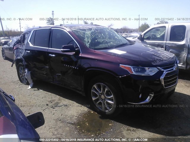 1GNERKKW6JJ104486 - 2018 CHEVROLET TRAVERSE PREMIER BURGUNDY photo 6