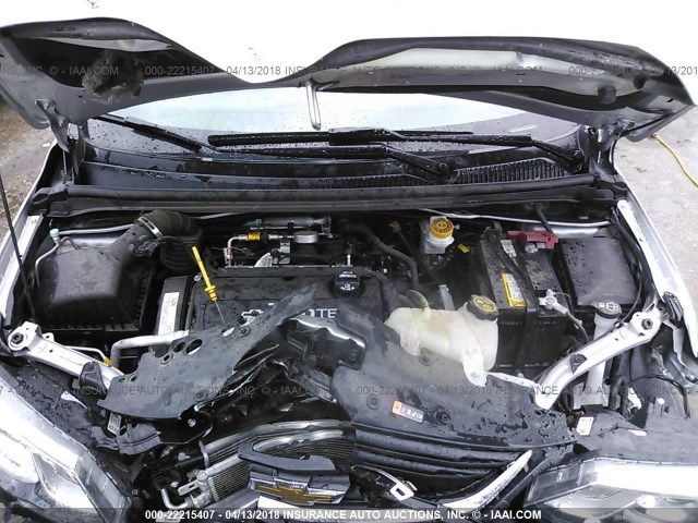 1G1JB5SH3H4145691 - 2017 CHEVROLET SONIC LS 银色 照片 10