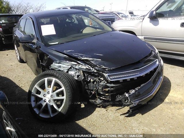 1G1ZE5E12BF396982 - 2011 CHEVROLET MALIBU LTZ 黑色 照片 1