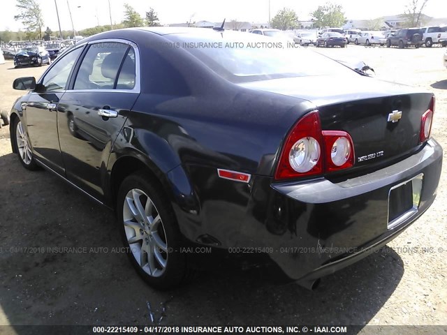 1G1ZE5E12BF396982 - 2011 CHEVROLET MALIBU LTZ 黑色 照片 3