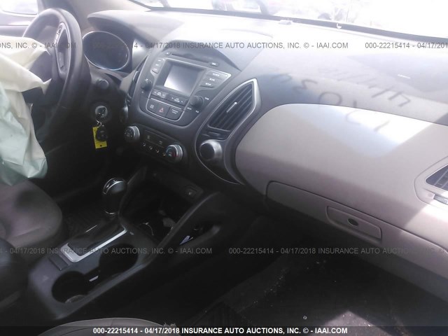 KM8JUCAG0EU872356 - 2014 HYUNDAI Tucson GLS/LIMITED/SE SILVER photo 5