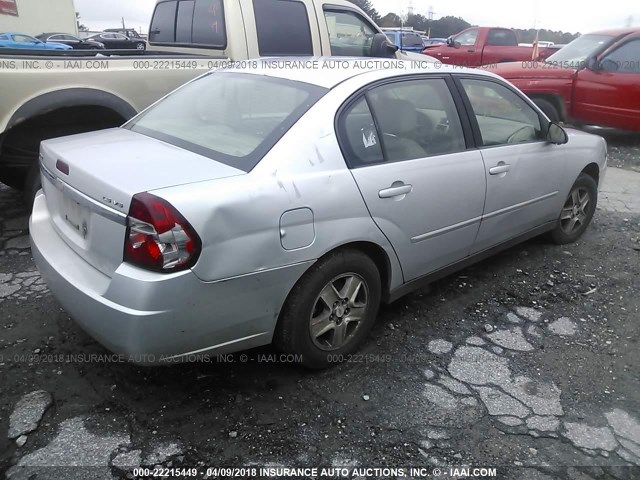 1G1ZT52894F157312 - 2004 CHEVROLET MALIBU LS ვერცხლისფერი ფოტო 4