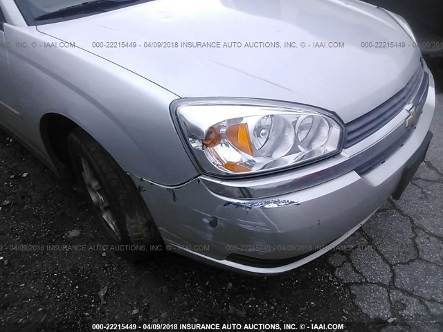 1G1ZT52894F157312 - 2004 CHEVROLET MALIBU LS ვერცხლისფერი ფოტო 6