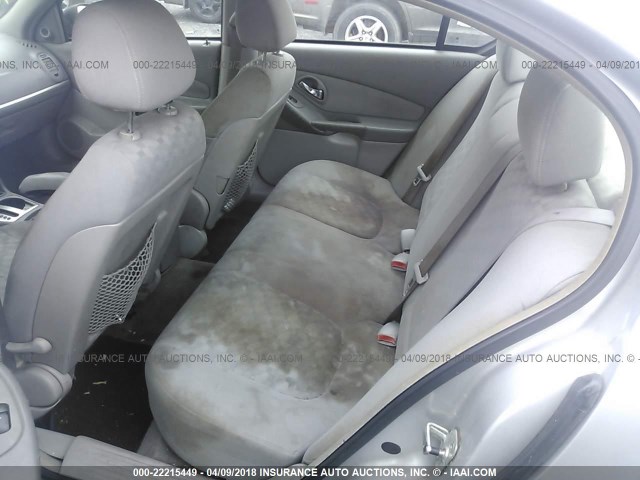 1G1ZT52894F157312 - 2004 CHEVROLET MALIBU LS ვერცხლისფერი ფოტო 8