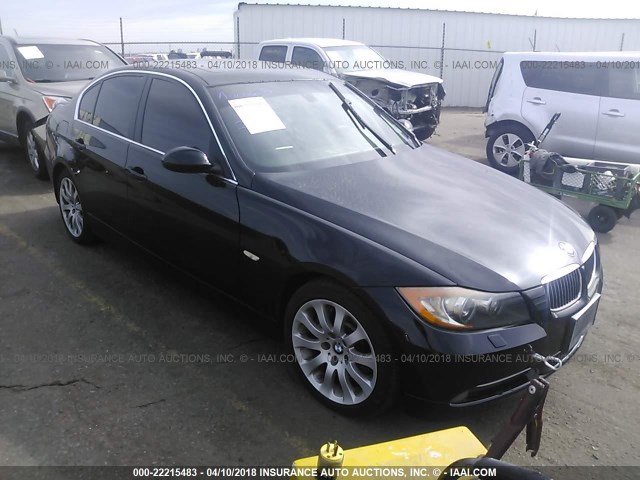 WBAVD53548A009396 - 2008 BMW 335 XI BLACK photo 1