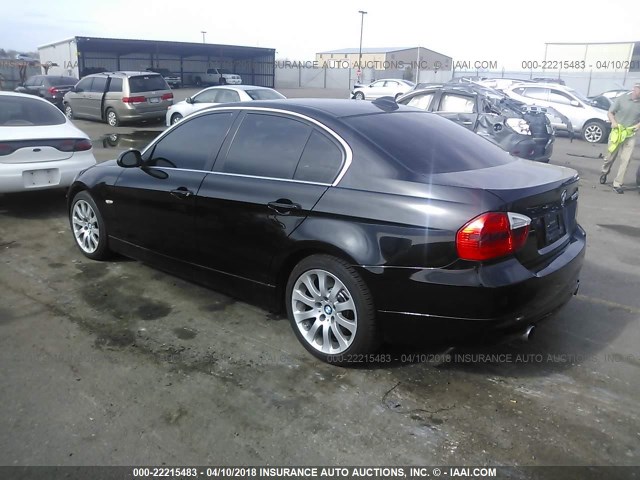 WBAVD53548A009396 - 2008 BMW 335 XI BLACK photo 3