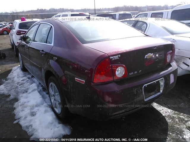1G1ZC5E15BF238156 - 2011 CHEVROLET MALIBU 1LT 红色 照片 3