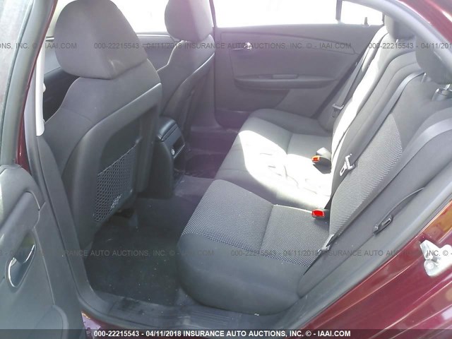 1G1ZC5E15BF238156 - 2011 CHEVROLET MALIBU 1LT 红色 照片 8