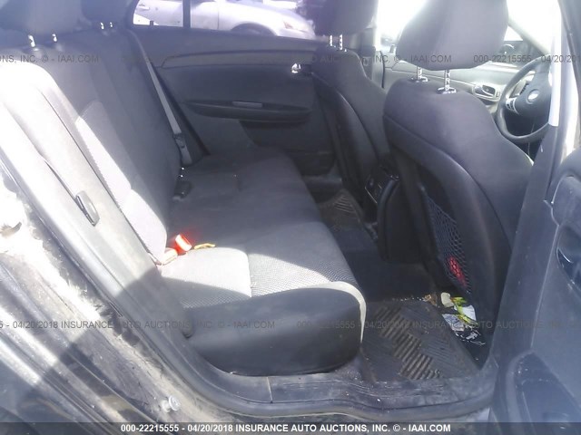 1G1ZC5E16BF198329 - 2011 CHEVROLET MALIBU 1LT 黑色 照片 8