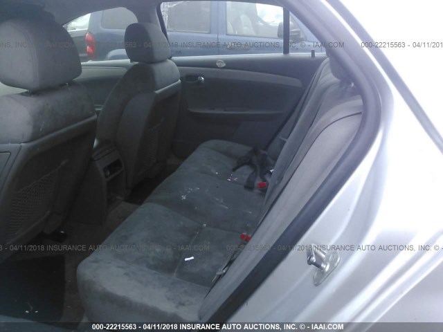 1G1ZG57B29F203417 - 2009 CHEVROLET MALIBU LS 银色 照片 8