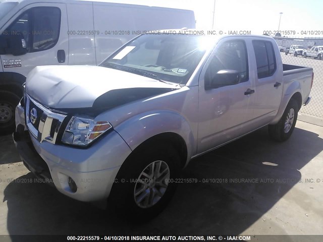 1N6AD0ER5JN715504 - 2018 NISSAN FRONTIER S/SV/SL/PRO-4X SILVER photo 2