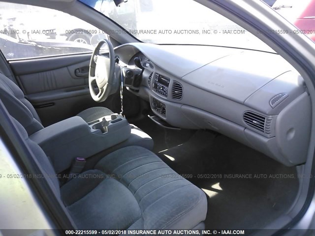 2G4WS52J021217963 - 2002 BUICK CENTURY CUSTOM SILVER photo 5