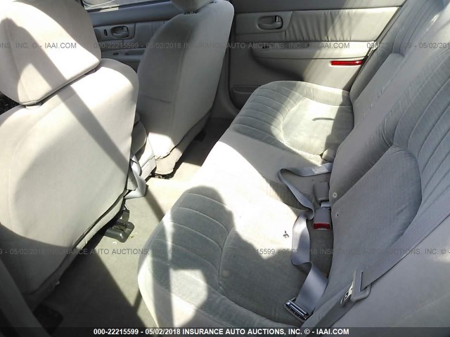 2G4WS52J021217963 - 2002 BUICK CENTURY CUSTOM SILVER photo 8