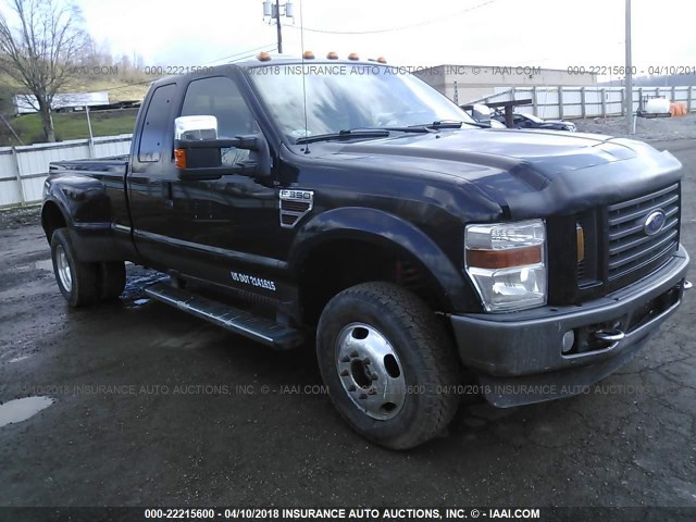 1FTWX33R79EB09329 - 2009 FORD F350 SUPER DUTY BLACK photo 1