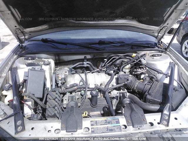 2G2WP552571166479 - 2007 PONTIAC GRAND PRIX SILVER photo 10