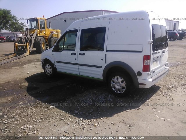 NM0LS6BNXDT159239 - 2013 FORD TRANSIT CONNECT XLT WHITE photo 3