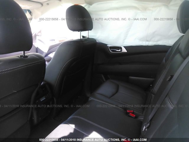 5N1AR2MM8GC620506 - 2016 NISSAN PATHFINDER S/SV/SL/PLATINUM 灰色 照片 8