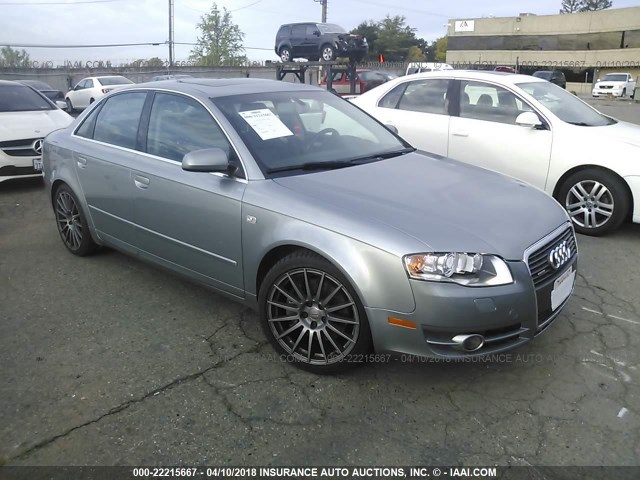 WAUDF68E55A493546 - 2005 AUDI A4 2.0T QUATTRO GRAY photo 1