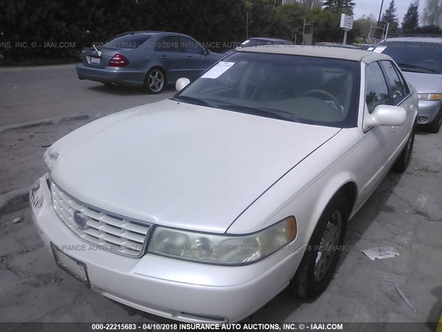 1G6KS54Y32U193940 - 2002 CADILLAC SEVILLE SLS WHITE photo 2