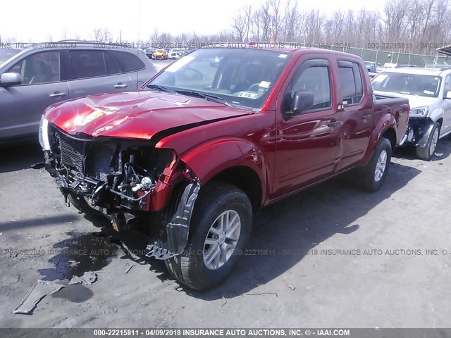 1N6AD0EV8GN794656 - 2016 NISSAN FRONTIER S/SV/SL/PRO-4X ORANGE photo 2