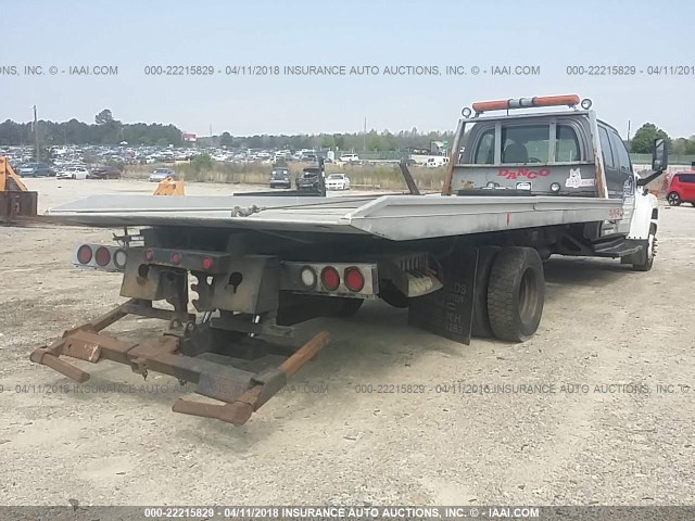 1GDJ5E19X8F409899 - 2008 GMC C5500 C5E042 WHITE photo 4