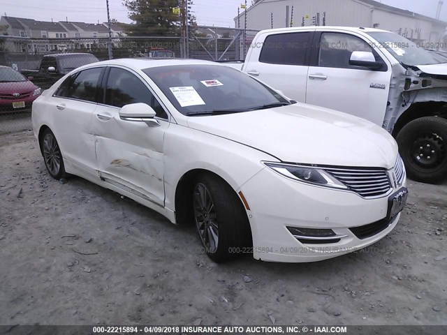 3LN6L2LU1DR825431 - 2013 LINCOLN MKZ HYBRID WHITE photo 1