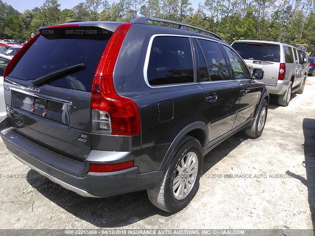 YV4CZ982X81435138 - 2008 VOLVO XC90 3.2 GRAY photo 4