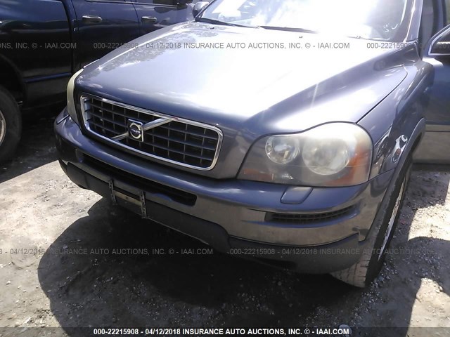 YV4CZ982X81435138 - 2008 VOLVO XC90 3.2 GRAY photo 6