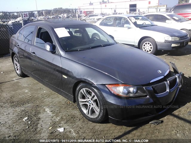 WBAVC53508F009773 - 2008 BMW 328 I SULEV GRAY photo 1