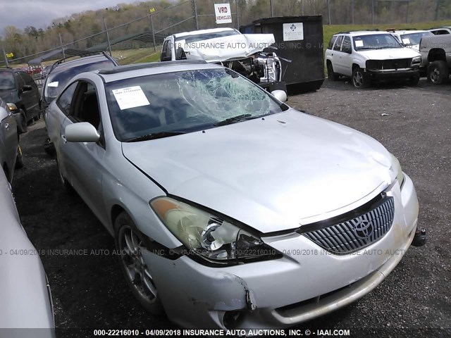 4T1CA38P45U059058 - 2005 TOYOTA CAMRY SOLARA SE/SLE GRAY photo 1