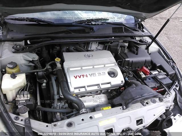 4T1CA38P45U059058 - 2005 TOYOTA CAMRY SOLARA SE/SLE Boz foto 10