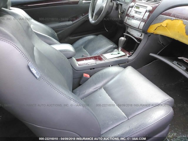 4T1CA38P45U059058 - 2005 TOYOTA CAMRY SOLARA SE/SLE Boz foto 5