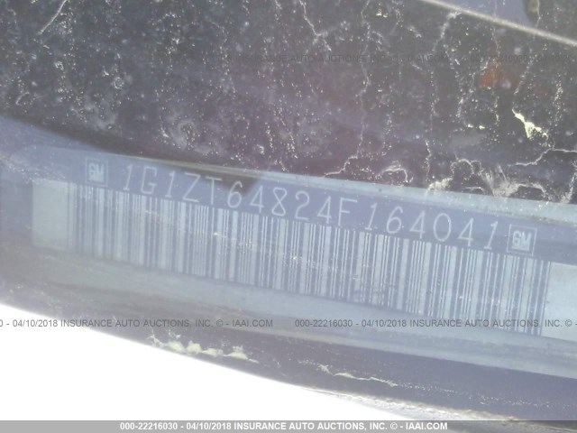 1G1ZT64824F164041 - 2004 CHEVROLET MALIBU MAXX LS 银色 照片 9