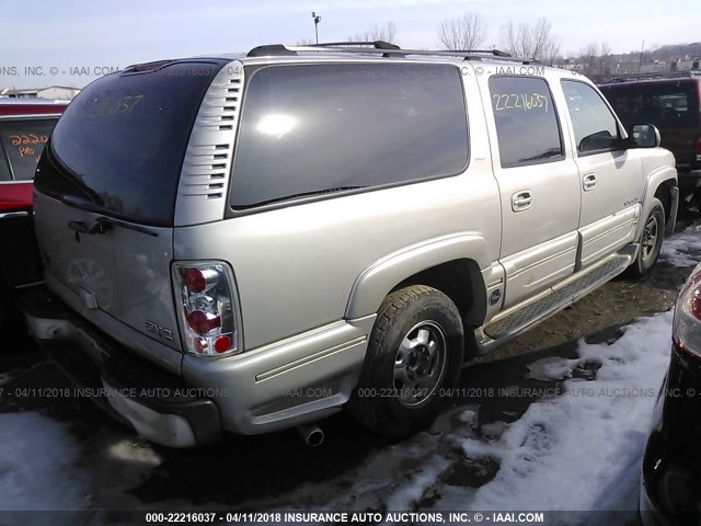 1GKFK16Z14J274523 - 2004 GMC YUKON XL K1500 SILVER photo 4