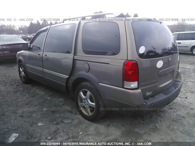 1GMDV33L16D200828 - 2006 PONTIAC MONTANA SV6 BROWN photo 3