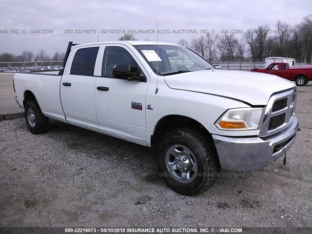 3C6UD5HL1CG115604 - 2012 DODGE RAM 2500 ST WHITE photo 1