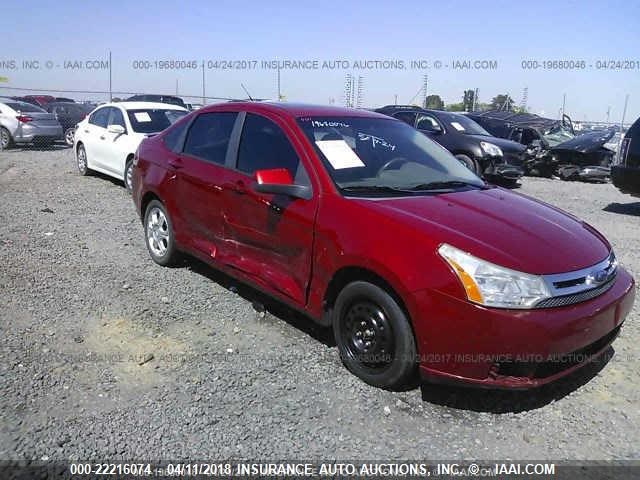 1FAHP36N99W166505 - 2009 FORD FOCUS SES RED photo 6