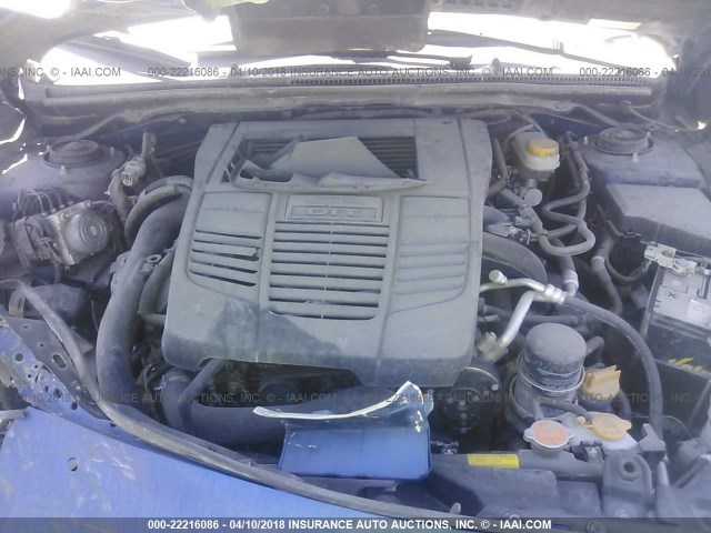 JF1VA1A60F9832945 - 2015 SUBARU WRX BLUE photo 10