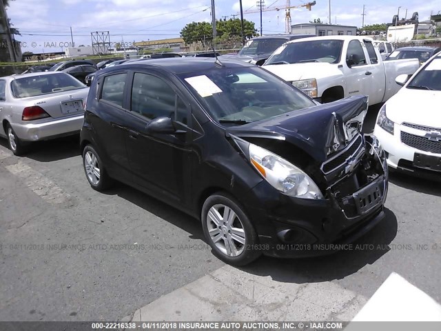 KL8CC6S97DC508613 - 2013 CHEVROLET SPARK 1LT Черный фото 1