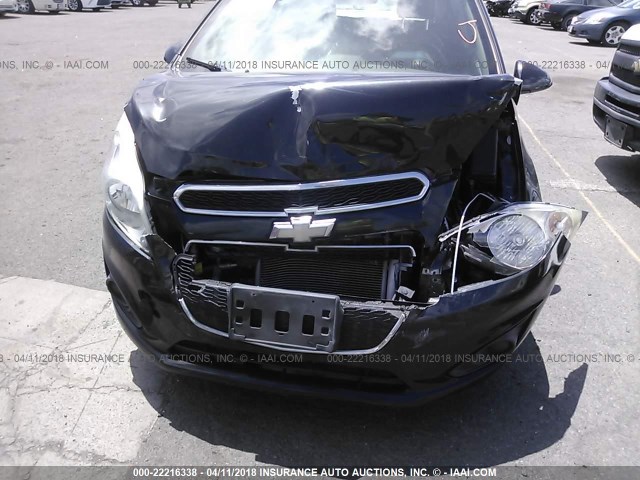 KL8CC6S97DC508613 - 2013 CHEVROLET SPARK 1LT Черный фото 6