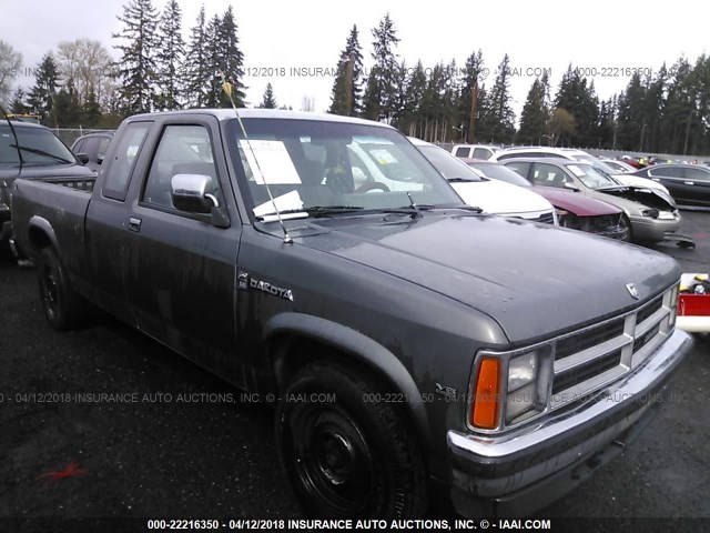 1B7FL23XXLS630610 - 1990 DODGE DAKOTA GRAY photo 1