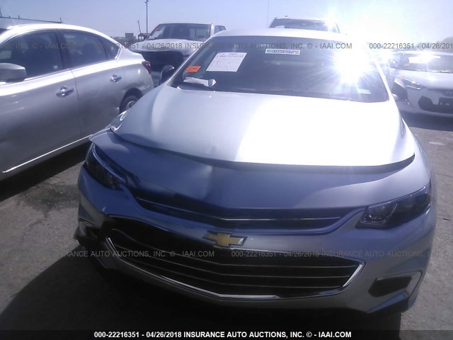 1G1ZB5ST9HF201175 - 2017 CHEVROLET MALIBU LS 银色 照片 6