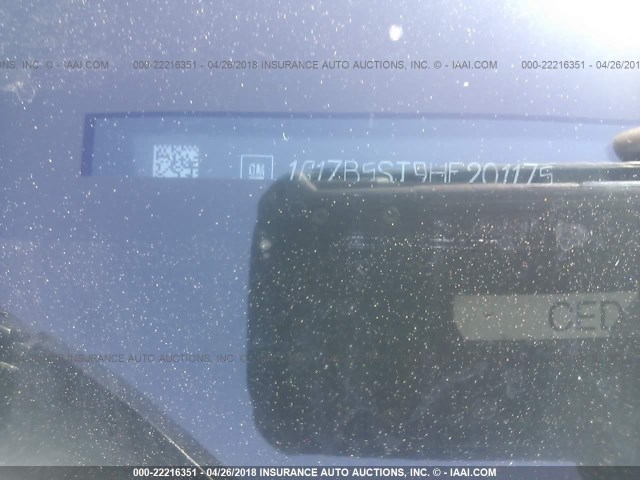 1G1ZB5ST9HF201175 - 2017 CHEVROLET MALIBU LS 银色 照片 9