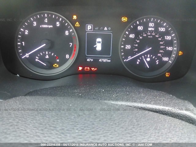 KM8J3CA44GU102284 - 2016 HYUNDAI TUCSON LIMITED/SPORT AND ECO/SE WHITE photo 7