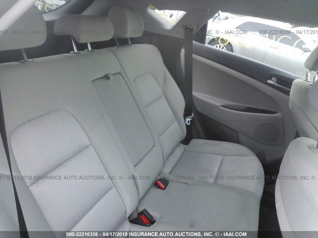 KM8J3CA44GU102284 - 2016 HYUNDAI TUCSON LIMITED/SPORT AND ECO/SE WHITE photo 8