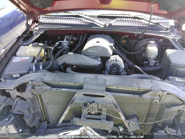 1GCEC19Z27Z205135 - 2007 CHEVROLET SILVERADO C1500 CLASSIC BURGUNDY photo 10